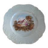Antigo Prato Decorativo Limoges