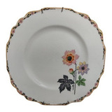 Antigo Prato Decorativo Porcelana
