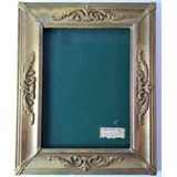 Antigo Quadro Porta Retrato Moldura Em Madeira 9000 Rrdeco