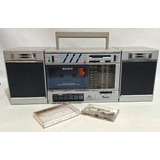 Antigo Radio Toca Fitas Sony Cfs 3000 Funcionando Anos 80