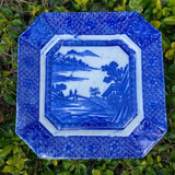 Antigo Raro Prato Porcelana