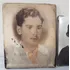 Antigo Retrato Pintado Masculino Anos 40 Fotografia