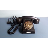 Antigo Telefone Dbk 1001 Ericsson Preto Da Década De 30