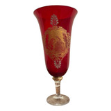 Antigo Vaso Jarro Cristal