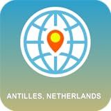 Antilhas Holanda Mapa