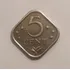 Antilhas Holandesas - Moeda 5 Cent 1980
