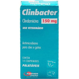 Antimicrobiano Clinbacter 150mg Caes