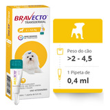 Antipulgas Bravecto Transdermal Caes