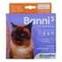 Antipulgas Sarna Vermifugo Gatos Banni  Ourofino 2 6 A 7 5kg Cor Lilás   3 Flaconetes