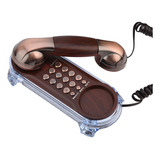 Antique Retro Montado Na Parede Telefone Com Fio Telefone Fi