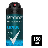 Antitranspirante Aerosol Xtracool Masculino 150ml Rexona