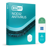 Antivírus Eset  Nod32   1 Dispositivo 1 Ano
