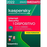 Antivirus Internet Security Kaspersky 2021 Caixa 03 Licenças