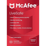 Antivirus Mcafee Livesafe Original