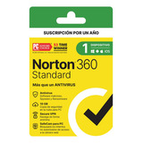 Antivírus Norton 360 2021 Standard 1 Dispositivo 1 Ano
