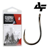 Anzol Albatroz Sem Fisga Chinu Black N  7   14 Peças