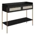 Aparador 2 Gavetas Palhinha 28936 Linha Oslo Nero Artesano