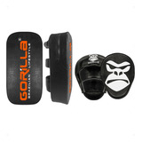 Aparador De Chute Manopla De Foco Kit Muay Thai Gorilla