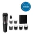 Aparador De Pelos Philips Multigroom 8 Em 1 Mg3730/15 Cor Preto