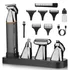 Aparador De Pelos Super Groom 9 Em 1 Maquina De Cortar Barba Cor Prateado 110v/220v