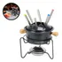 Aparelho De Fondue 10 Pçs De Aço Kit Inox Jantar Romantico