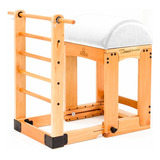 Aparelho De Pilates Ladder Barrel Classic Branco   Arktus