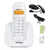 Aparelho De Telefone Fixo Sem Fio Ts 3110 Branco Bina Top