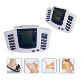 Aparelho Fisioterapia Portátil Choque Pulso Elétrico Digital Cor Branco 110v 220v