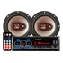 Aparelho Mp3 Com Bluetooth Radio Fm Usb + Falante Bravox 06