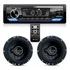 Aparelho Som Mp3 Bluetooth Radio + Falantes 6 Hurricane 120w