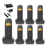 Aparelho Telefone 6 Ramal