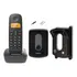 Aparelho Telefone Sem Fio Bina Interfone Cabo E Protetor