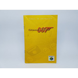 Apenas O Manual - 007 Goldeneye - Nintendo 64 - Original Br