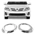 Aplique Aro Moldura Cromada Milha Corolla 2012 2013 2014 Par