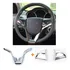  Aplique Cromado Volante Gm Spin Cobalt New Prisma Ltz 3pç