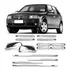 Aplique Cromo Gol G4 Maçaneta Retrovisor Grade Friso Slim 4p