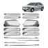 Aplique Cromo Gol G4 Maçaneta Retrovisor Grade Slim 4p Friso