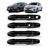 Aplique De Maçaneta Preto 4 Portas City Sedan hatch 2024