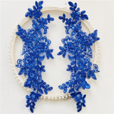 Aplique Floral Renda Soutache