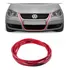 Aplique Friso Vermelho Grade U Frontal Polo Gol G4 Fox Red