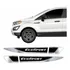 Aplique Lateral Ecosport 2013/2020 Emblema Cromado Resinado