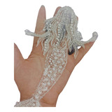 Aplique Renda Bordada Com
