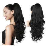 Aplique Tania 70cm Fashion Classic Bio Fibra Rabo De Cavalo