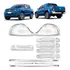 Apliques Maçanetas Retrovisor Friso 2020 Slim Amarok Cromo