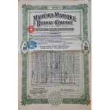 Apolice Madeira Mamore Railway
