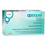 Apoquel Dermatológico Anti Coceira Cães 16 Mg C 20 Compr