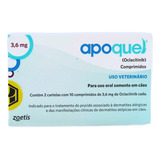 Apoquel Dermatológico Anti Coceira Cães 3 6 Mg