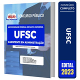 Apostila Ufsc 2023 Assistente