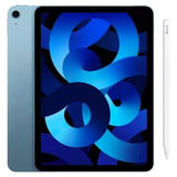 Apple iPad Air 5 Geração 10.9 Wi-fi 64gb Azul + Pencil 2