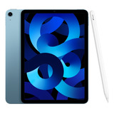 Apple iPad Air 5ª Geração Wifi 64gb M1 Azul + Apple Pencil 2